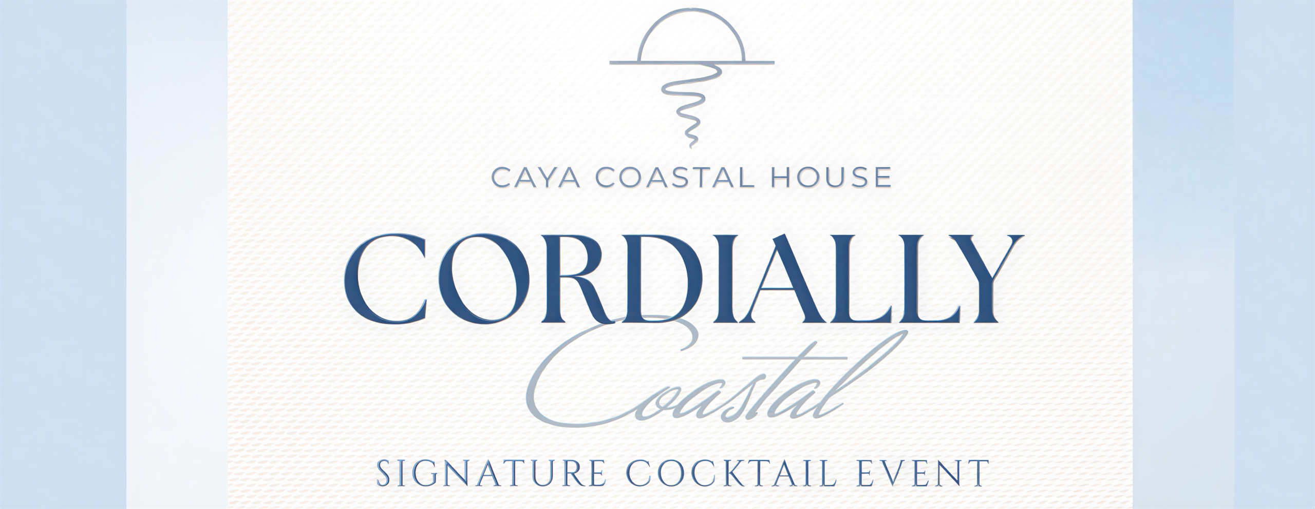 Cordially Coastal Signature Cocktail Event